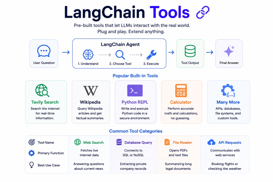 Understanding LangChain Tools: The Complete Beginner Guide